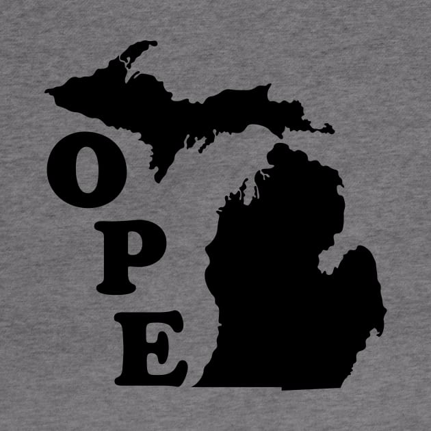 Ope Michigan by Colin Polley Designs